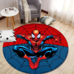 1 tk Marvel Spider-Man &uuml;mmargune vaip - libisemiskindel, masinpestav pol&uuml;estervaip elutoa ja magamistoa kaunistamiseks - t&auml;iuslik j&otilde;ulu- v&otilde;i Bi 100cm/39.3in