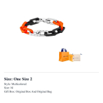 LOUIS VUITTON Monogramm Kettk&auml;ev&otilde;ru MP3143 One Size 2 orange