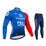 Fdj S&uuml;gis 2026 Pro Team Jalgrattas&auml;rk19D P&uuml;ksid Komplekt MTB &Uuml;htne Riietus Jalgratturi R&otilde;ivad Kiiresti Kuivav Rattas&otilde;idu Riided Meeste Pikk Jalgratturi Riided 3XL