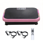 Bluetooth Kodune Fitness Vibratsiooni- ja R&uuml;tmimasin Vilkuva Valgusega roosa