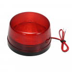 Juhtmega alarmi strobe ohutuse hoiatus LED-tuli vilgub veekindel 12V 120mA ohutu turvalisus punane