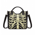 K&auml;ekott naine pakett Neet l&otilde;uend &Uuml;he &otilde;laga K&auml;ekott tr&uuml;kkimine Halloween Noctilucent pakett must