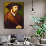 &Uuml;mmarguse puur 5D DIY Teemantmaal Mehe portree Tikand Ristpistes 5D Dekoratsioonikingitus 20X30