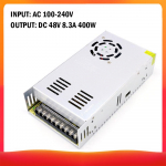 AC 100-240V kuni DC 48V 20.8A 1000W pingetrafo reguleeritud l&uuml;litus DC 48V 8.3A 400W