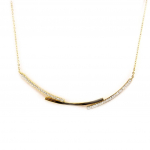 Les Tr&eacute;sors De Lily [D6725] - Collier Plaqu&eacute; Or 'D&eacute;esse' kuld
