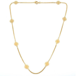 Les Tr&eacute;sors De Lily [L4347] - Collier 'Carmen' Plaqu&eacute; Or - 40 cm 8 mm kuld