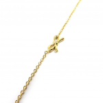 Les Tr&eacute;sors De Lily [M6190] - kullatud k&auml;ev&otilde;ru  Romantic Knot  kullaga - 12x6 mm kuld