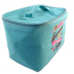 Les Tr&eacute;sors De Lily [P9231] - Soojustatud l&otilde;unakott  Dieedi alustamine on n&auml;lja algus  t&uuml;rkiis - 21x15x13 cm t&uuml;rkiissinine