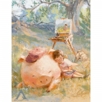 Kaunis elu 5d isetehtud teemanttikandid t&auml;isringi teemantmaal 20X30CM