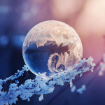 5D teemantmaal  Ilus j&auml;&auml;mull  t&auml;isteemantmosaiik Scenic teemanttikandid 20X30CM