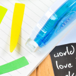 10m * 8mm armas l&auml;bipaistev t&auml;ppteip dekoratiivne kahepoolne kleeplint scrapbooking DIY foto jaoks sinine