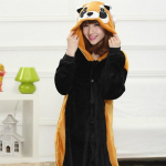 Unisex Adult Kigurumi pidžaama Cosplay Animal Rilakkuma Onesie magamisriided XL