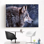 5D teemantmaal Teemantkunst tikandid Maastikumosaiik Kodukaunistus Full Round 20X30CM