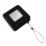 800G pingutusautomaatne uksesulgur K&otilde;ik uksesulgurid 1,2 M terastraadist vargusvastase kaablikarbiga valge