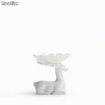 Keraamiline hirve disain teefilter lekib Teemaja t&ouml;&ouml;riistad Valge portselanist kohvis&otilde;elad j&otilde;ulukingid A