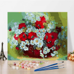 Kunst isetegemise maal numbrite j&auml;rgi Digitaalne &otilde;limaal L&otilde;uend Kodukaunistuse numbrid &Otilde;limaal 40x50cm no frame