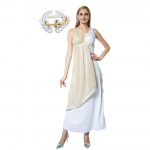Naiste kreeka jumalanna Halloweeni kost&uuml;&uuml;m Toga r&uuml;&uuml; t&auml;iskasvanutele XL
