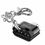 VAORLO OTG USB 3.0-t&uuml;&uuml;pi C-adapteri mikro-USB-t&uuml;&uuml;pi C-t&uuml;&uuml;pi USB-maas-muundur Macbooki Samsung Xiaomi USB-C OTG-pistiku jaoks Micro must