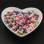 Exquisit NO HOLE Imitatsioonist p&auml;rlihelmed DIY k&auml;sit&ouml;&ouml; &Uuml;mmargused t&auml;idised Dekoratsioonitarvikud Ehete valmistamise ABS plastist akr&uuml;&uuml;list K&auml;sitarvikud 10mm 50PCS tumehall v&auml;rv
