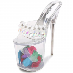 &Uuml;lik&otilde;rged kontsad &otilde;hukesed kontsad veekindlad platvormk&otilde;nnikingad terastoru tantsukingad l&auml;bipaistvad 10366 seeria 20cm 34 h&otilde;be