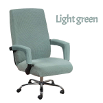 Suur XL/L lihtne elastne kontoritooli kate 2 tk k&auml;etoe kattega T&auml;ielikult katva m&auml;ngutooli kate istmepadi pestav XL