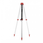 M&otilde;&otilde;distusstatiiv 165,1 cm kahepoolne 5-sektsiooniline teleskoopvardaga m&otilde;&otilde;dik p&ouml;&ouml;rleva lasertasandi transpordi ehitamiseks