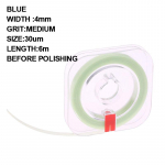 Hammaste poleerimisriba rull 6M*4Mm vaik hammaste lihvimine lihvimine hammaste valgendamine sinine