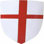 Punase Risti kilp Sparta Terasest Lerp Sac Warrior Shield Lahingus kulunud Kaunistus Kingitus Seinakaunistus