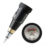 2-&uuml;hes pinnase PH ja niiskusm&otilde;&otilde;diku osuti pinnase PH tester pinnase niiskuse m&otilde;&otilde;tur veekindla tihendiga must