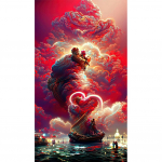 Chateau Montrose 5D DIY teemantmaalikomplektid T&auml;is&uuml;mmargused puurid Teemanttikandid K&auml;sit&ouml;&ouml; mosaiikmaal seina kodukaunistamiseks Full Round 40x70CM