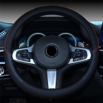 Rooliratta kate Auto juhtraud Auto rooliratta kate Four Seasons universaalne juhtraua komplekt auto interj&ouml;&ouml;ri tooted 38cm must