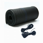 2020 Auto Tarvikud Rooli Punutud Kate Auto Rooli Kate Rooli Kate Nahast Punumine Roolile 38 CA524-BB