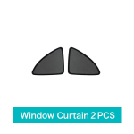 Magnetiline k&uuml;ljeakna p&auml;ikesevarju kardin Mazda CX5 2022 2021 2020 auto p&auml;ikesevarju aknavisiir jaoks CX5 2017 2018 2019 2PCS SIDE TRIANGLE gray