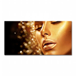 Kuldakt Aafrika kunst naine l&otilde;uendimaal plakatid ja tr&uuml;kised Skandinaavia seinakunsti kodukaunistusega pilt elutuppa 20x40cm no frame