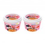 Samyang Carbo Hot Chicken Flavor Tteokbokki Tassis 179g (5 Valikud) #2PCS