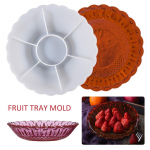 Puuviljade hoiualus Epoksiidvaigust vormin&otilde;ude kauss, silikoonvorm, meisterdage k&auml;sit&ouml;&ouml;