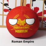 20cm Polandball Pl&uuml;&scaron;inukk Riigipall Anime L&uuml;hike T&auml;idetud Pl&uuml;&uuml;sist M&auml;nguasi Roman Empire