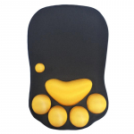 Armas kassik&auml;pa hiirepadi m&auml;ngulaua libisemiskindel silikoonist randme hiirepadi lauamatt must