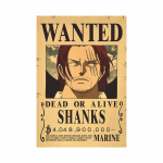 Anime One Piece Luffy 3 miljardit Bounty otsitud plakatid Four Emperors Kid tegevusfiguurid Vintage seinakaunistusplakatid m&auml;nguasjad Shanks