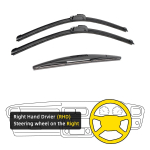 3 TK HONDA CR-V CRV MK5 2017-2020 26  16  12  eesmised tagumised klaasipuhasti harjad esiklaas esiklaasi aknal&otilde;ikuri tarvikud 2017 2018 2019 2020