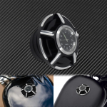 Mootorratta k&uuml;tusegaasipaagi dekoratiivne &otilde;lipaagi kork katte kelladega Must Kroom Harley Sportster Touring Road King Dyna jaoks Fuel tank cap A