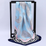 Kvaliteetsed luksuslikud siidist sallid peapael Sallid kaelasall naistele kett siidist sall naiste dekoratiivne sall 90*90cm