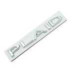 Auto 3D metallist ruuduliste t&auml;htedega logokleebiste kleebis Tesla Model 3 SXY auto pagasiruumi j&otilde;udluse m&auml;rgi embleemi kleebised A black