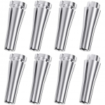 8 otsaga Fordi ukseluku kaabli remondikomplekt &ndash; alumiiniumist riivi lukustuskaabli otste remondit&ouml;&ouml;riist Ford F-150 F-250 F-350 E-seeria Ranger Expedition Excursion jaoks 9x6x2cm