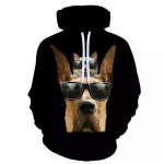 Armas kutsikaprint 3D kapuuts, mood, pikkade varrukatega meeste kapuuts, kevadine uusim stiil, vabaaja t&auml;navar&otilde;ivad S