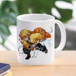 Anime Demon Slayer Kruus Kimetsu No Yaiba Kochou Shinobu Kamado Nezuko Cartoon kohvikruusi tassid 300ml 22