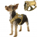 Taktikalise teeninduskoera vesti rakmed v&auml;litingimustes treenimisk&auml;epidemega veekindlad mugavad s&otilde;jav&auml;epatrulli K9 koerarakmed k&auml;epidemega XL