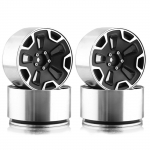 4 tk Heavy Duty 2,2  Beadlock velje rummu vahetus Axial SCX10 Wraith Capra RR10 RBX10 jaoks h&otilde;be