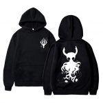 Kuum m&auml;ng Hollow Void Hollow Knight Darkside Huppar Mees Manga Uudsus &Uuml;le suurusega dressipluus Unisex Naised Anime Multikas L&otilde;tv Hupparid 2XL