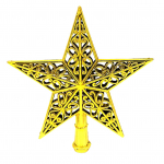 Star Treetop Decor Suurep&auml;rane kulumisvastane plastikust Star Treetop Pilkup&uuml;&uuml;dev j&otilde;ulupuu ladvapuu j&otilde;ulupuu ladvat&auml;ht